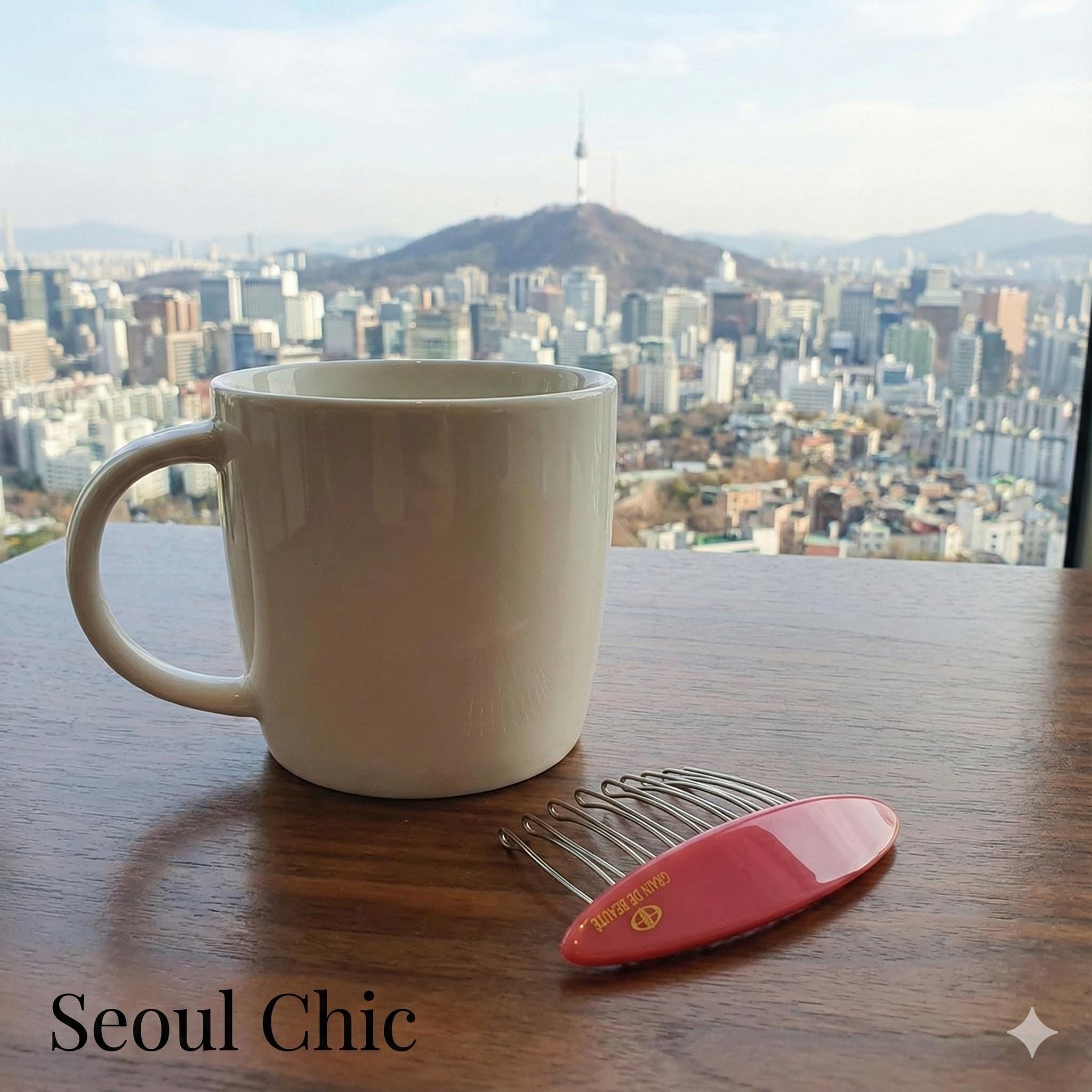 Long Oval Hair Comb Pin (2.8 Inch) / Cute Colorful Hair Pin / Hair Stick for Woman