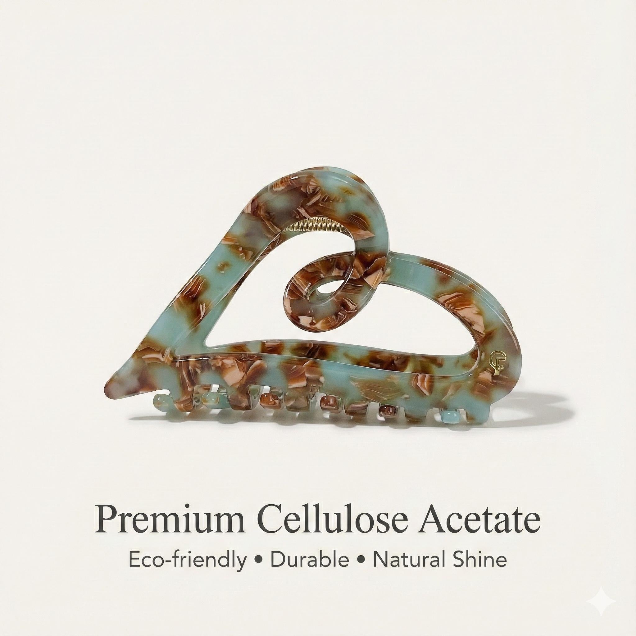 New Color Sweet Heart Half Updo Hair Claw Clip (3.5 Inch) / Elegance French Hair Pin / Hair Barrette for Woman