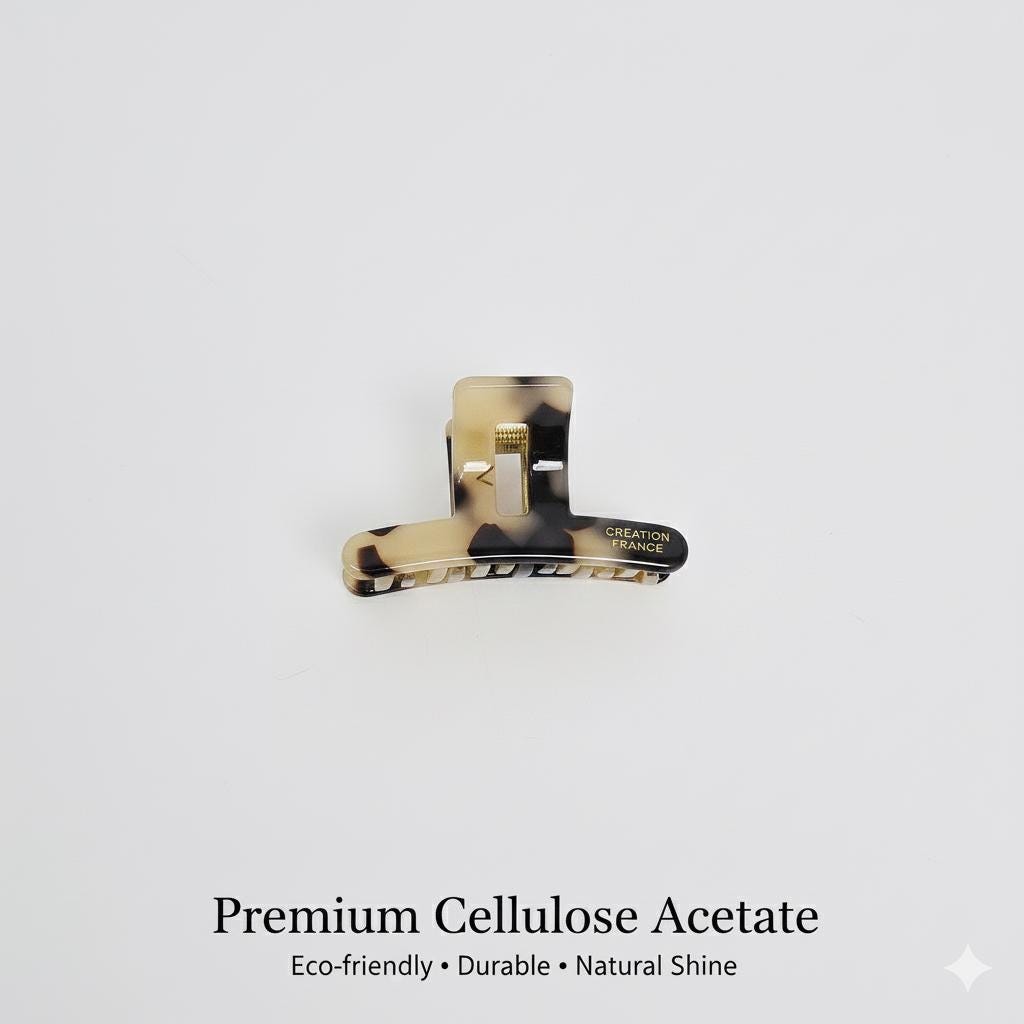 Summer Mini Square Bar Hair Claw Clip (1.7 Inch) / Vivid Color French Pin / Alligator Hair Clip for Woman