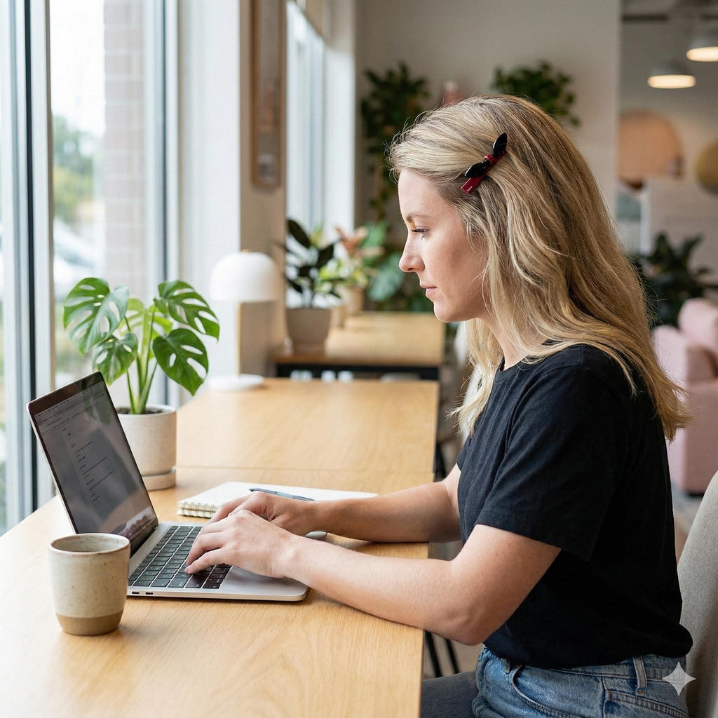 Lip Bow Mini Hair Claw Clip (3.1 Inch) / Tortoise Shell Frech Pin / Alligator Hair Clip for Woman