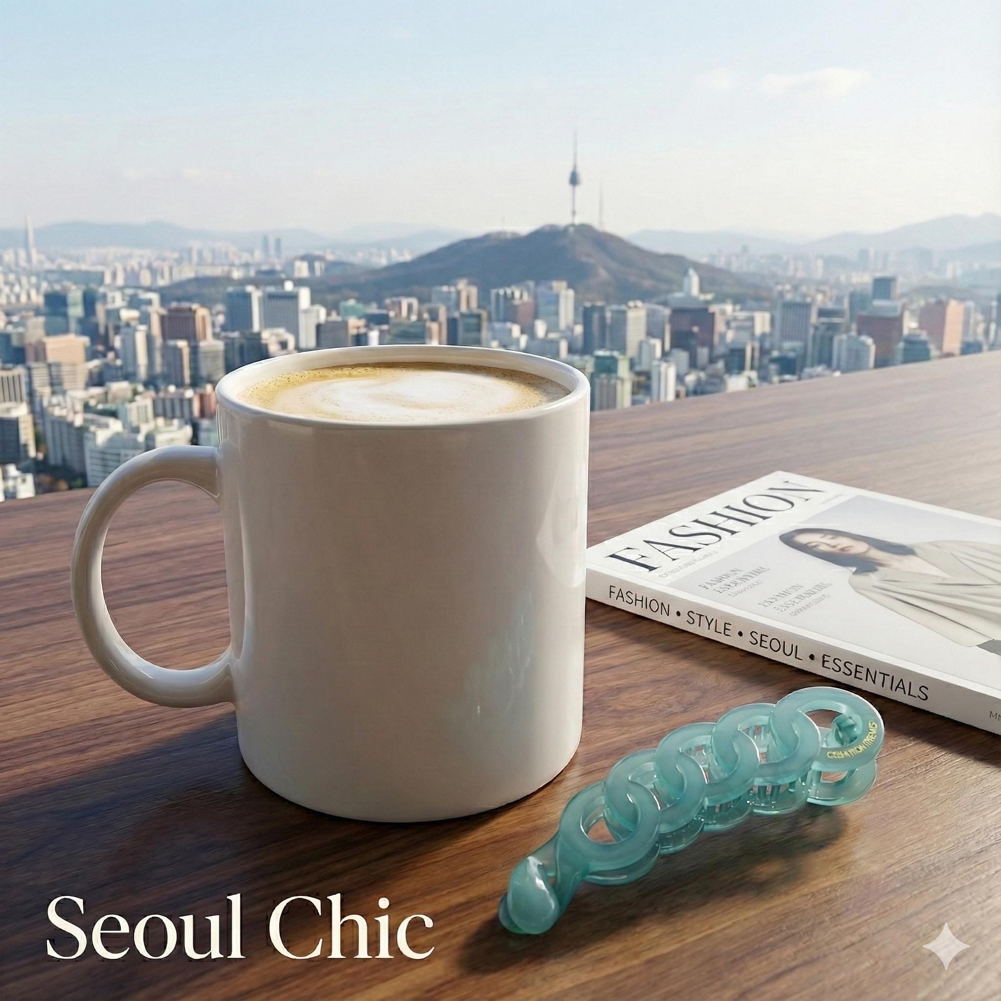 Luxurious Full Round Chain Banana Clip (3.9 Inch) / Tortoise Shell Hair Comb Barrette / Clincher Comb Hair Accessory