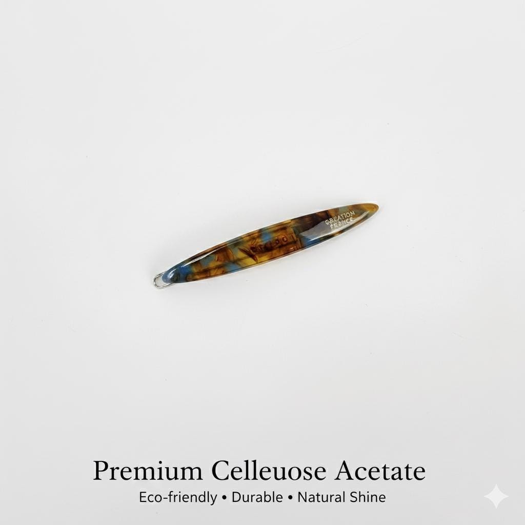 Pure Color Mini Slim Oval Snap Clip Bobby Pin (2.4 Inch) / Vintage French Hair Pin / Hair Accessory for Woman / Bow Barrette for Thin Hair