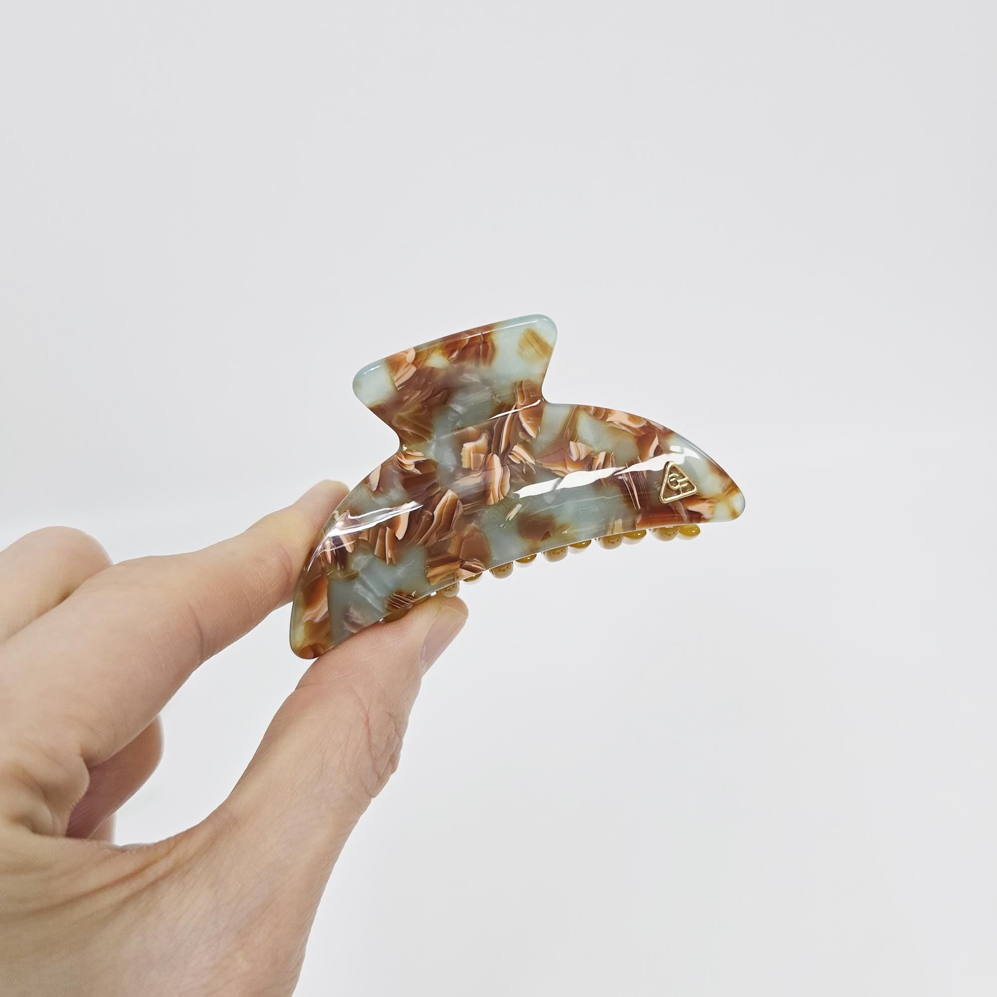 Half Moon Claw (3.0 Inch) | French Pin | Korean Hair Pin | Tortoise Shell Acetate Clip