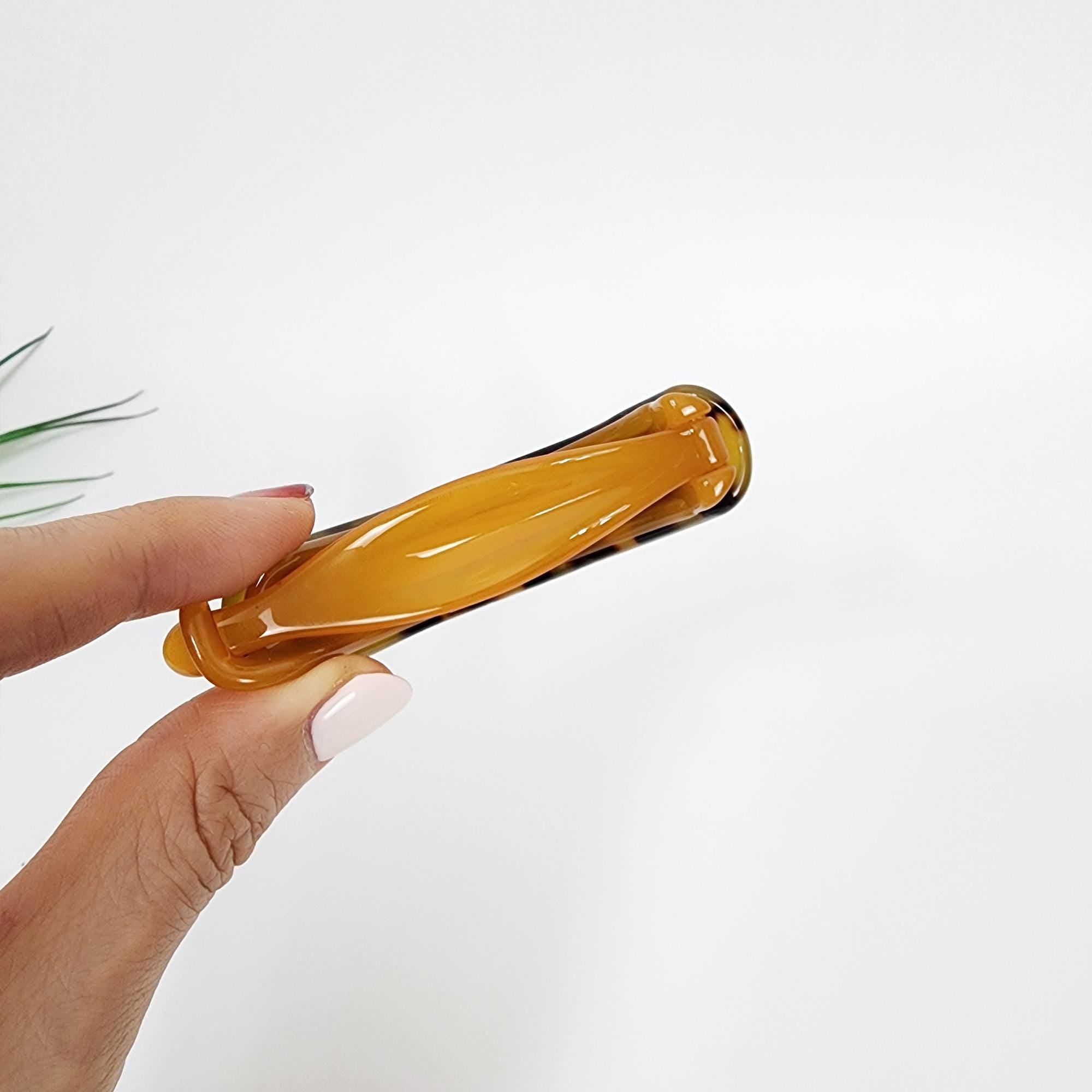 Half Moon Banana Claw Clip (3.0 Inch) / Tortoise Shell Hair Comb Barrette / Clincher Comb Hair Accessory / French Hair Pin