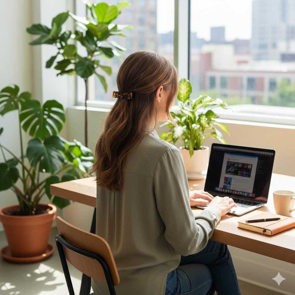 Leopard Square Hair Barrette (4.1 Inch) / Tortoise Shell French Hair Pin / Hair Accessory for Woman / Automatic Hair Clip Claw