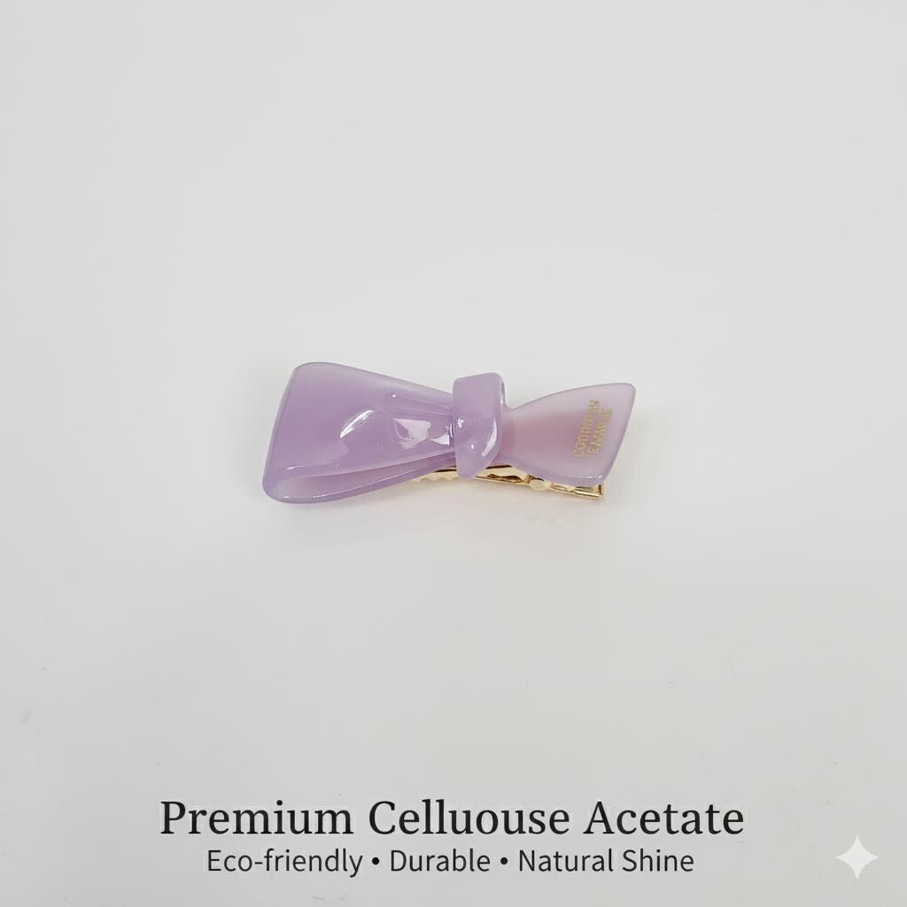 Leopard Mini Ribbon Small Hair Clip (1.6 Inch) / Tortoise Shell Mini French Hair Pin / Hair Barrette for Woman