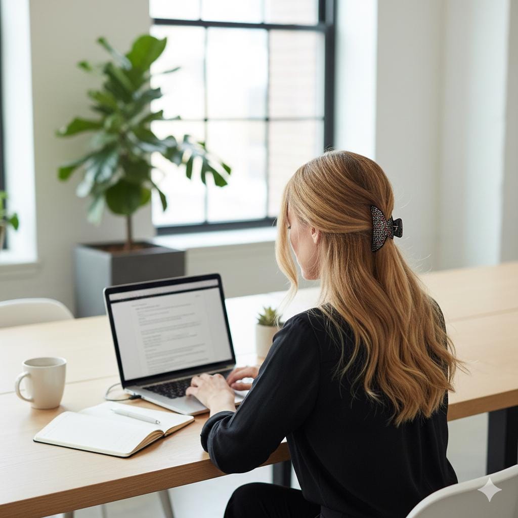 Black Cubic Half Moon Hair Clip (3.0 Inch) / Leopard Tortoise Shell Double Clip French Hair Pin / Hair Barrette for Woman