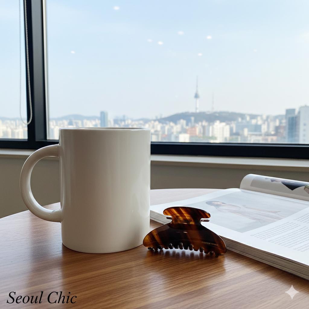 Leopard Aurora Half Moon Hair Clip (3.7 Inch) / Tortoise Shell French Hair Pin / Hair Barrette for Woman / Large Hair Clip