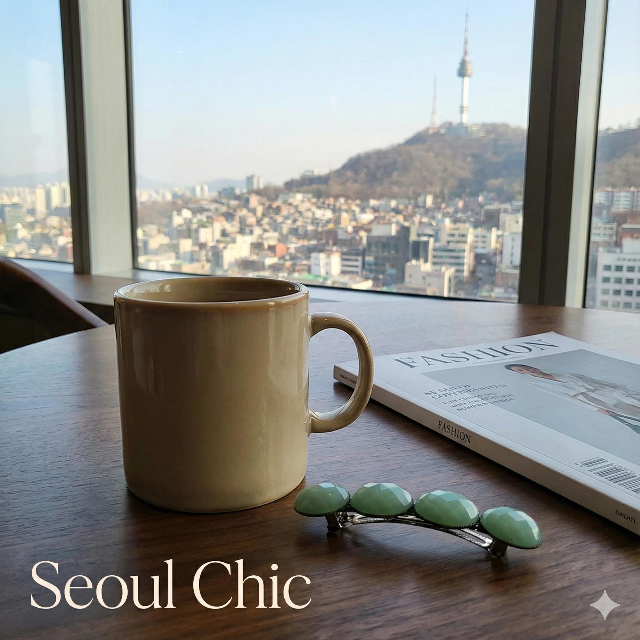 Big Oval Formica Hair Barrette (4.0 Inch) / Diamond Cut Formica Stone Decorated Barrette / Automatic Hair Pin