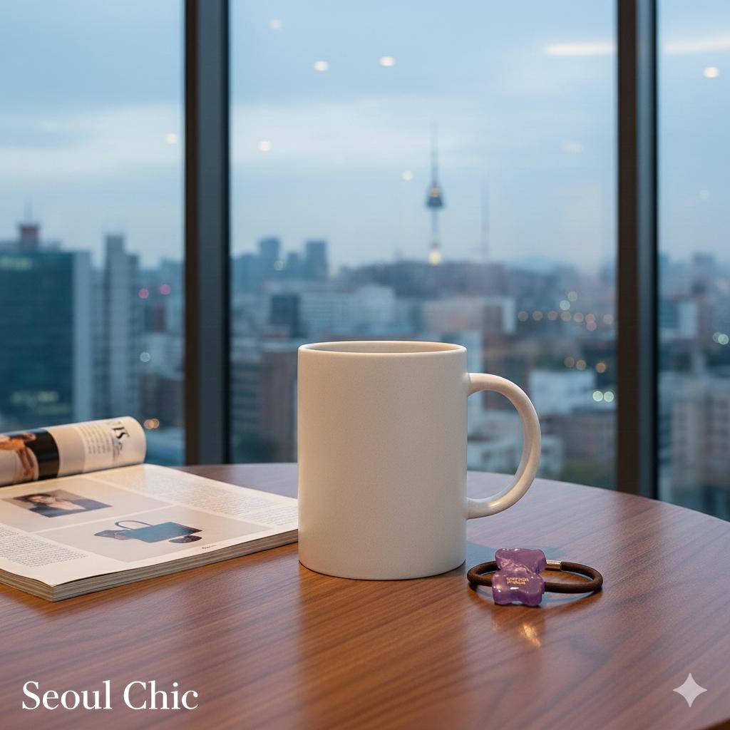 Aurora Cute Teddy Bear Hair Tie / Simple Cute Ponytail Holder / Hair Accessory for Woman / French Hair Tie