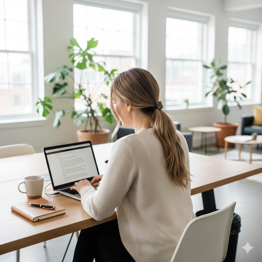 Bold Cube Hair Tie with Cubic Stone / Simple Cute Ponytail Holder / Hair Accessory for Woman / French Hair Tie