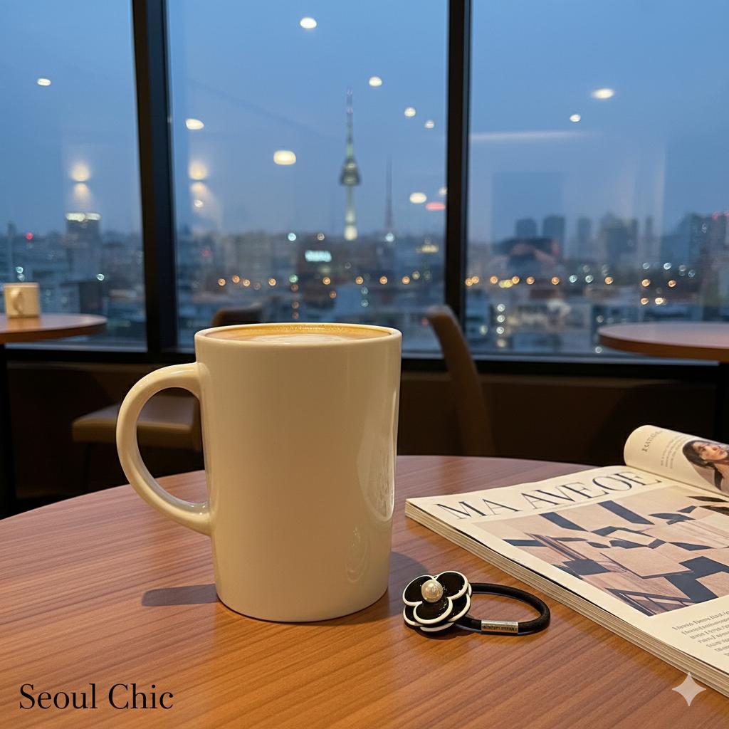 Pansy Flower Pearl Hair Tie / Cute Ponytail Holder / Hair Accessory for Woman / French Hair Pin / Hair Scrunchy