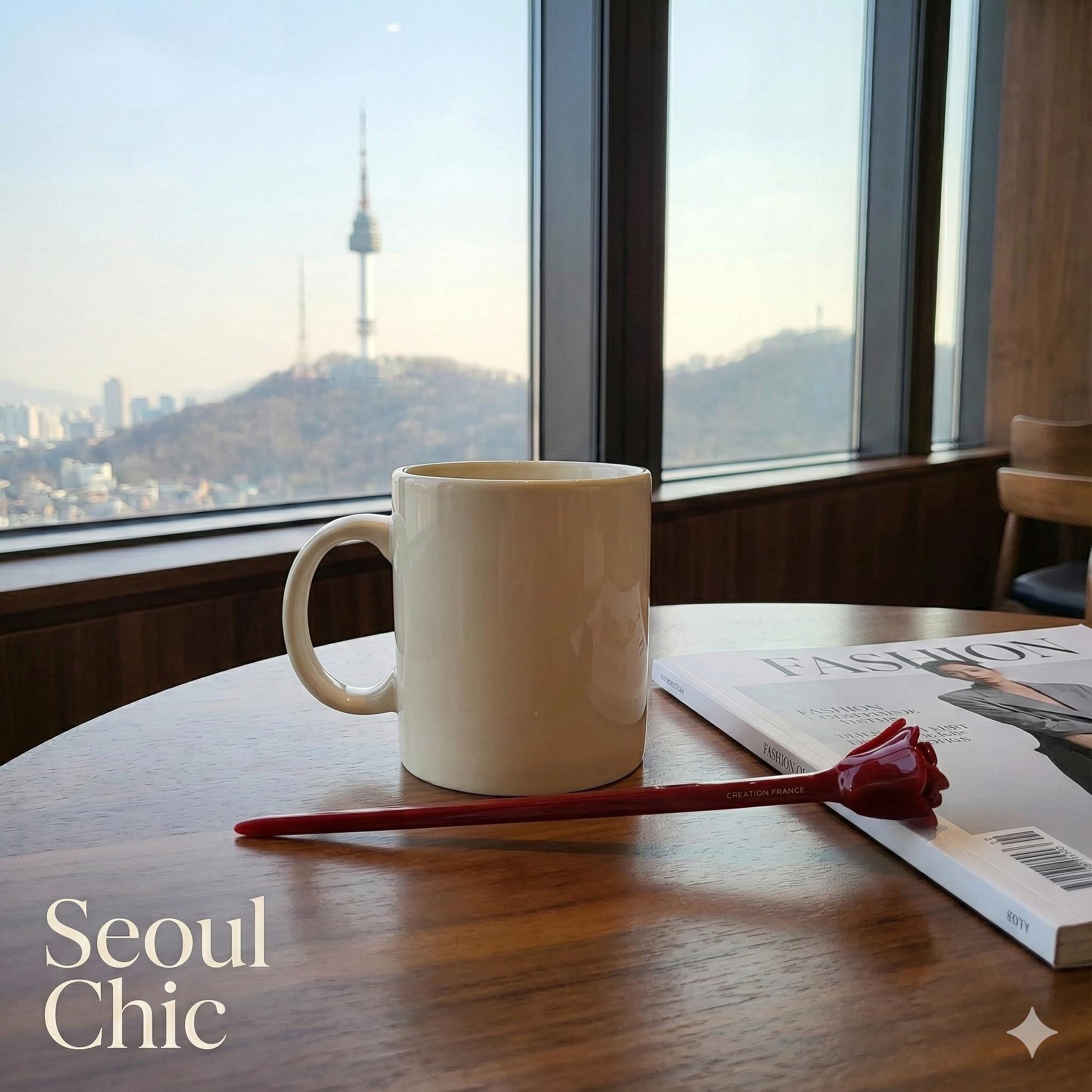 Blooming Rose Small Flower Updo Hair Stick (6.9 Inch) / Vintage Leopard French Hair Pin / Hair Fork for Thick Hair