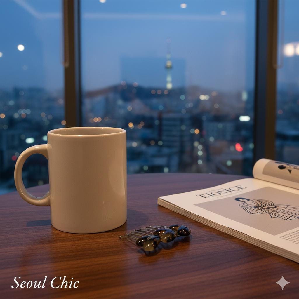 Leopard Heart Mini Hair Comb Pin (2.2 Inch) / Simple French Hair Pin / Hair Fork for Woman