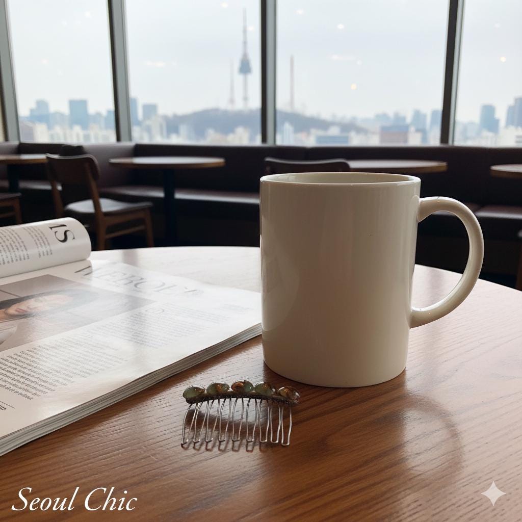 Teardrop Non-Slip Hair Comb Pin (2.4 Inch) / Simple French Hair Pin / Hair Fork for Woman