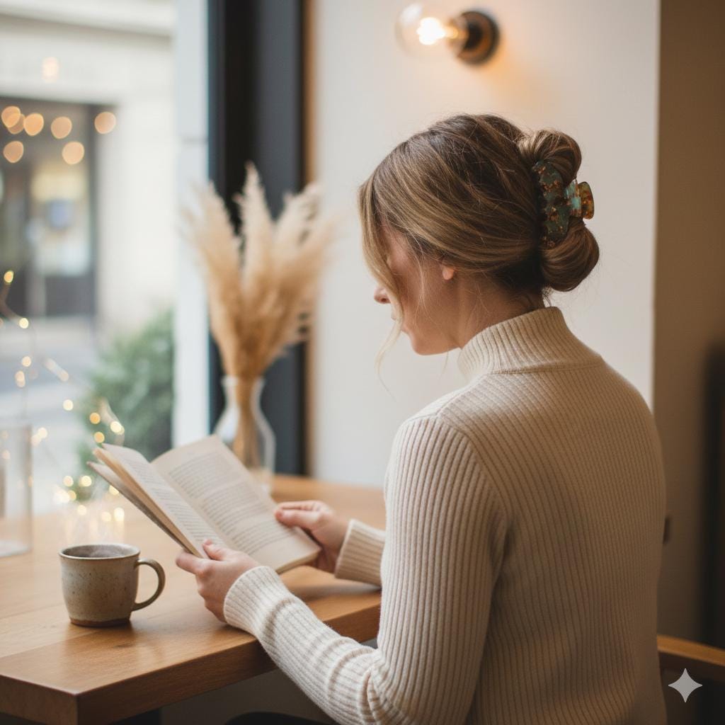 Acetate Hair Claw (4.3 Inch) | French Pin | Korean Hair Pin | Tortoise Shell Luna Hair Clip