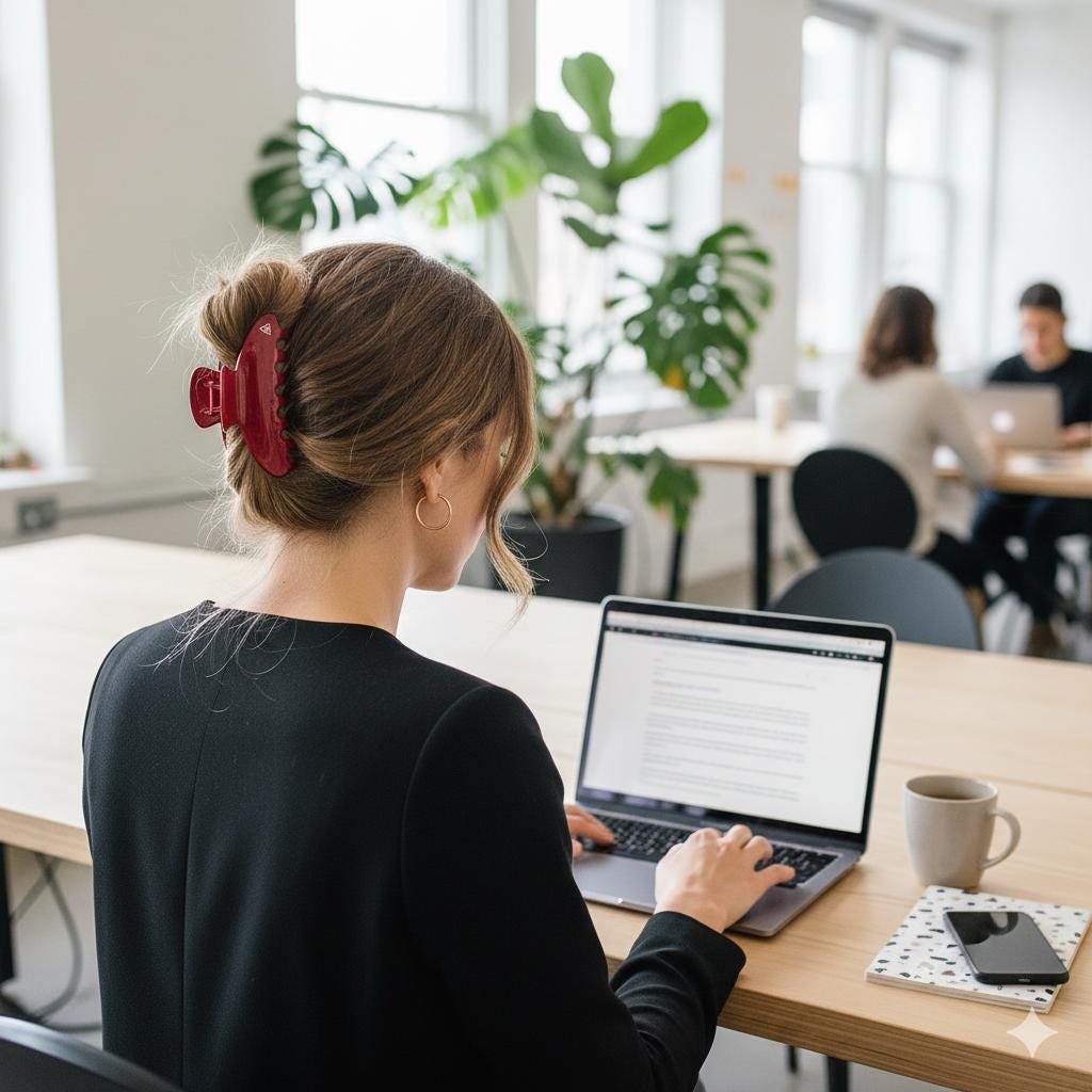 Acetate Hair Claw (4.3 Inch) | French Pin | Korean Hair Pin | Tortoise Shell Luna Hair Clip