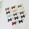 Acetate Bow Clip (2.4 Inch) | French Pin | Korean Hair Pin | Tortoise Shell Barrette Small Alligator Clamp
