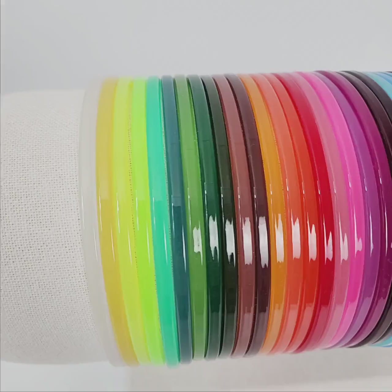 Pure Color Extra Thin Headband (0.2 Inch) / Tortoise Shell French Hair Pin / Hair Accessory for Woman / Acrylic Alice Headband