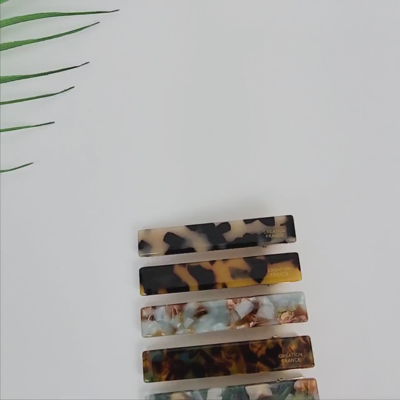 Simple Long Line Hair Claw Clip (2.4 Inch) / Cute French Hair Pin / Alligator Hair Clip for Woman / Mini French Barrette for Girls