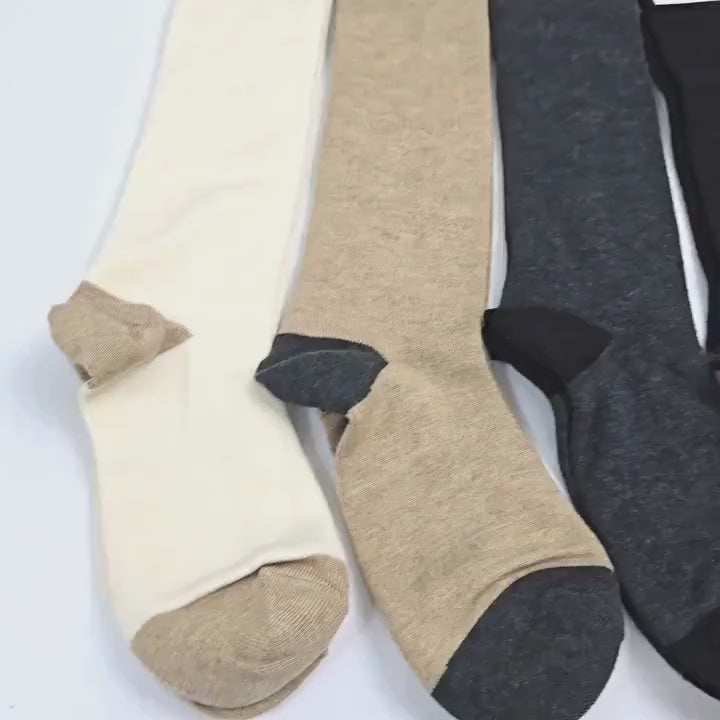 Merino Wool Knee High Socks | Soft Warm Boot Stockings | Korean Socks | Winter Gift